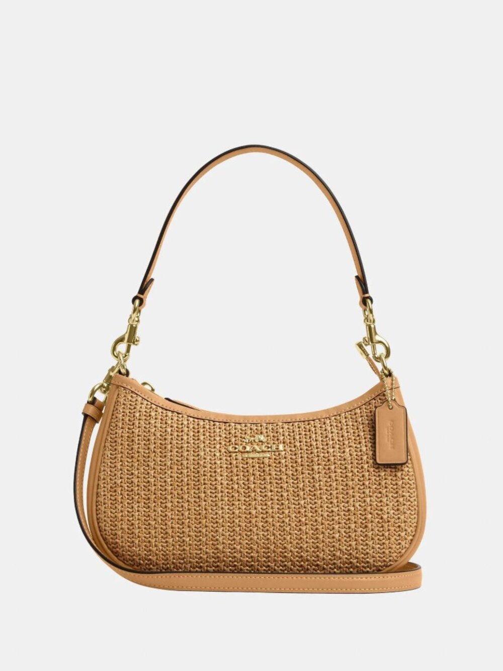 Coach Straw Terri Bag NWOT
